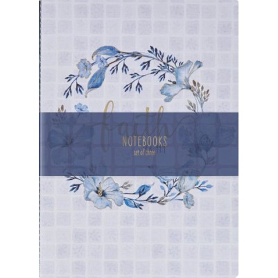 Notebook Set Faith Grace Love 3 piece
