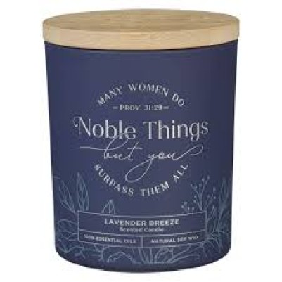 Candle Noble Things Lavender Breeze Glass