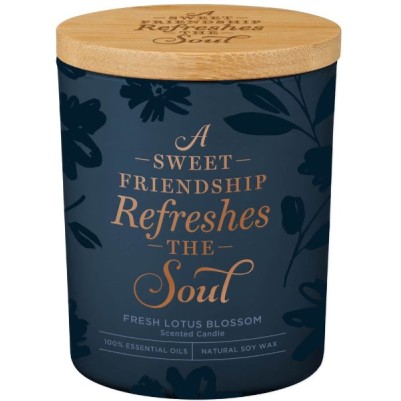 Candle Sweet Friendship Fresh Lotus Blossom