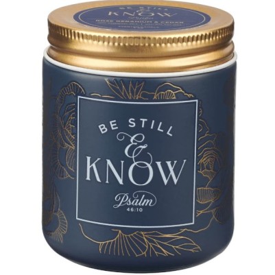 Candle Be Still Golden Rose Nordic Seaside Glass (03/25)
