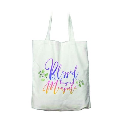 Tote Bag Blessed Beyond Measure - Canvas