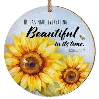 Hanging Decoration Everything Beautiful Sunflower