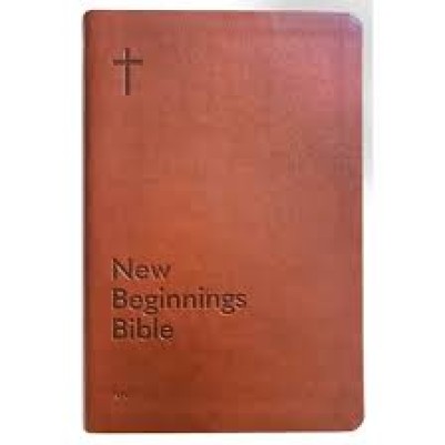 NIV New Beginnings Bible - For New Christians Brown