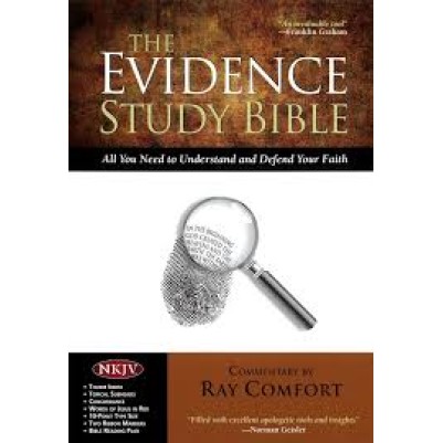 NKJV Evidence Bible Black Leather
