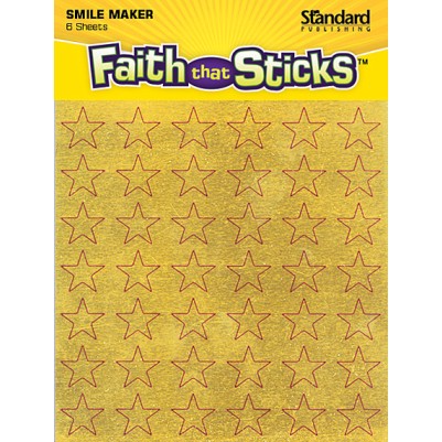 Sticker Gold Foil Stars