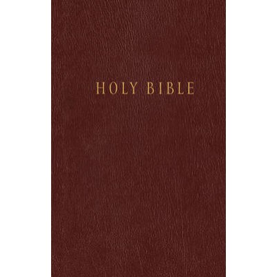 NLT Pew Bible Burgundy H/C