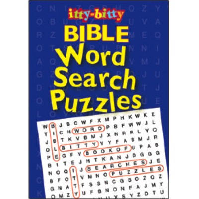 Bible Word Search Puzzles Activity Book (itty bitty)