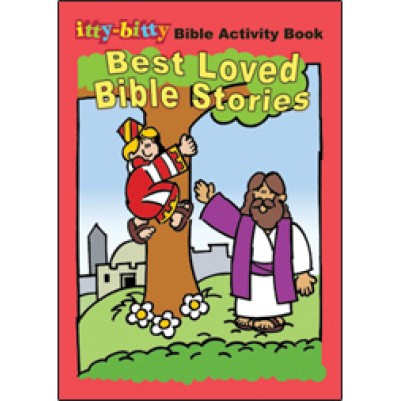 Best Loved Bible Stories Bible Activity Book (itty bitty)