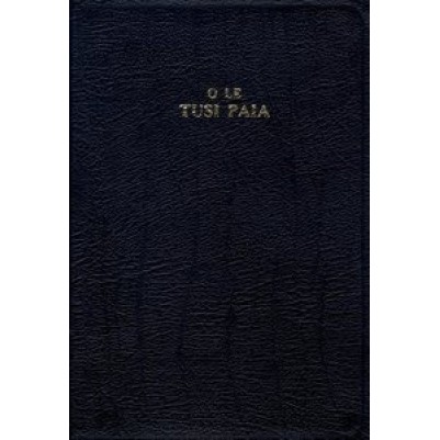 Samoan Bible 1969 New Leather Black