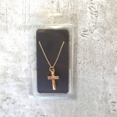 Necklace Cross Gold Plated
