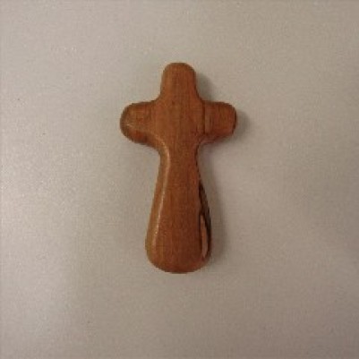 Cross Comfort Olive Wood Small 7 cm