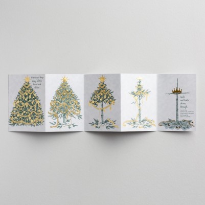 GC: Christmas Boxed Tree to Cross (5 Panel)