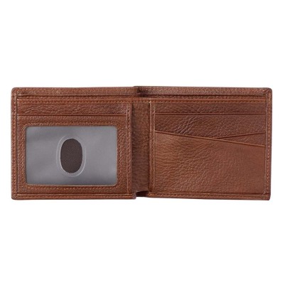 Wallet Blessed Metal Badge Genuine Leather