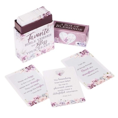 Box of Blessings Favourite Bible Verses To Bless Your Heart