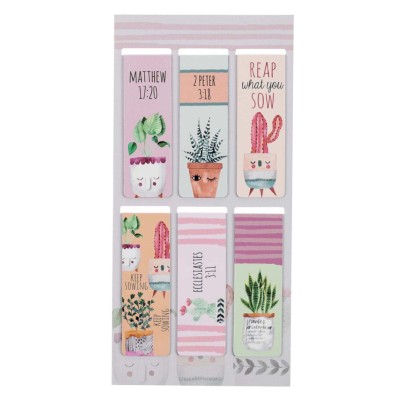 Pagemarker Magnetic Succulent Garden