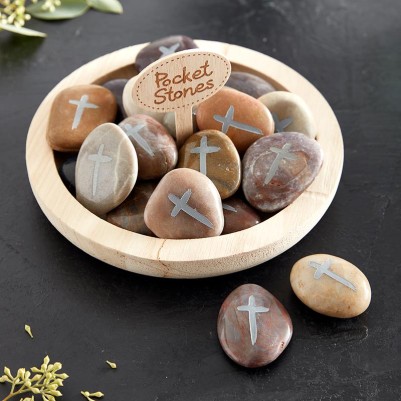 Stone Cross Natural Coloured Assorted