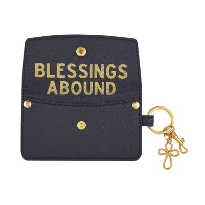 Card Pouch Blessings Abound Black