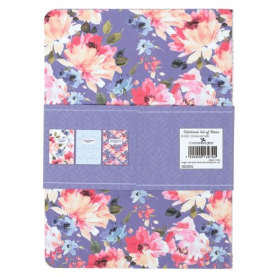 Notebook Set Bless & Protect You Floral Large 3/Set