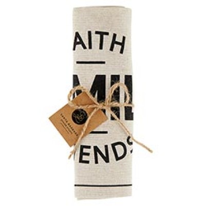 Apron Waist Faith Family Friends Cotton