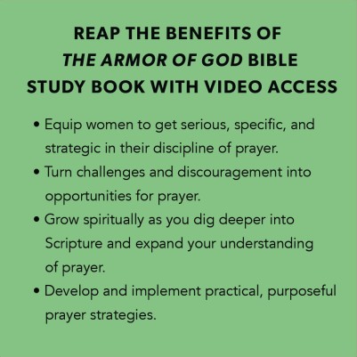 The Armor of God: Bible Study Book With Video Access