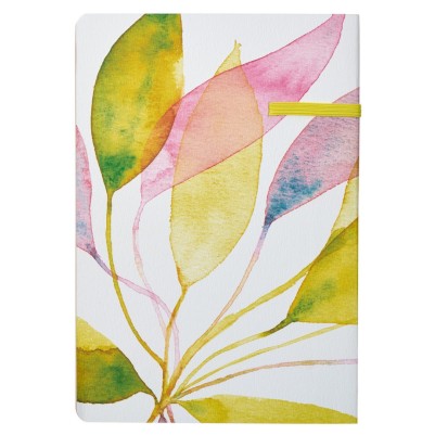Journal Courage Dear Heart Citrus Leaves Flexcover