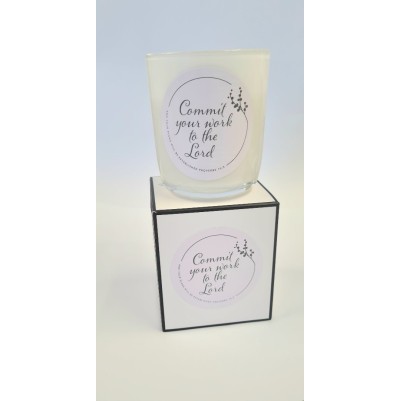 Candle Commit Your Work Strawberry/Champagne