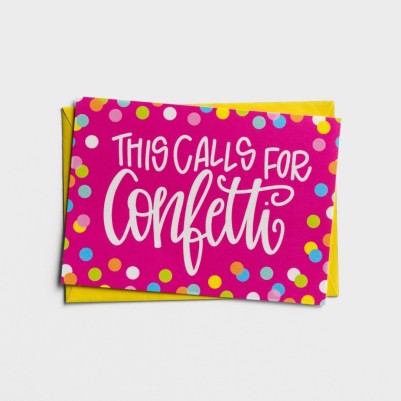 Confetti Note Cards
