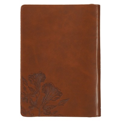 Journal Classic Amazing Grace Canvas Brown Zip