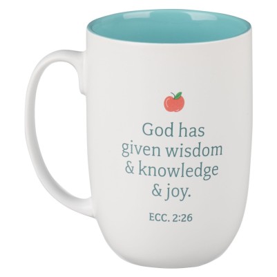Mug World's Best Teacher Teal Interior
