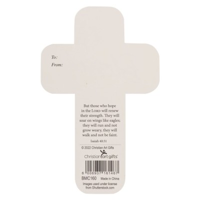 BMK Cross Blessed Purple Floral Single