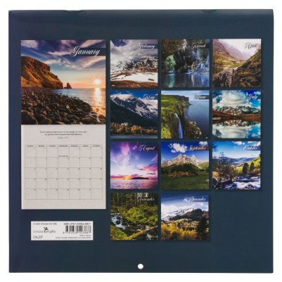 2025 Wall Calendar Lg Strong in the Lord Eph. 6:10 (08/24)