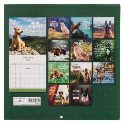 2025 Wall Calendar Lg Trusts in the Lord Jer. 17:7 (08/24)