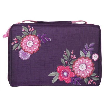 Bible Case Med Gods Princess Pink/Purp Floral