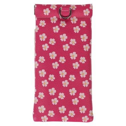 EyeGlass Case Lord Your God Is With You White Floral