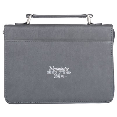 Bible Case Large Mans Chief End Green