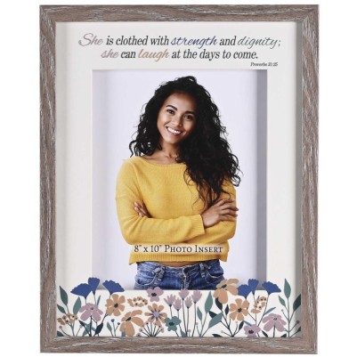 Photo Frame She Is Clothed With Strength