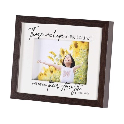 Photo Frame Those Who Hope In The Lord