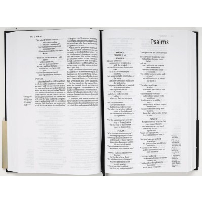 NIV Slimline Bible Black Hardcover